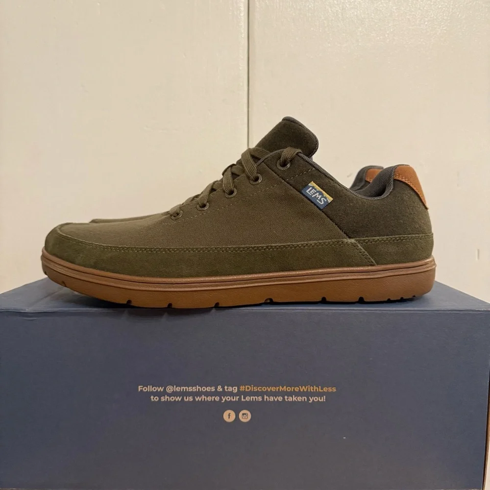 Lems Chillum Spruce minimalist shoes men’s 12 women’s 13.5 new in the box - Picture 3 of 9
